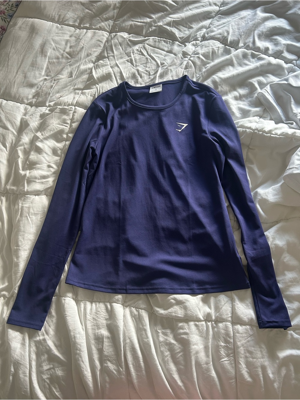 Gymshark Women's Long Sleeve Crew Neck Top - Purple